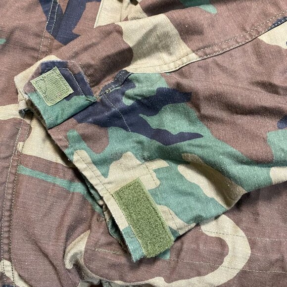 Men's M65 Field Jacket Woodland Camouflage Cold Weather Medium Regular - Picture 8 of 8